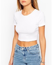 Top court blanc Asos