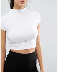 Top court blanc Asos