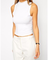 Top court blanc Asos