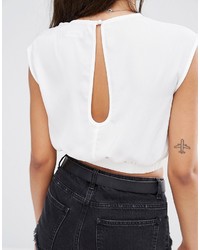 Top court blanc Missguided