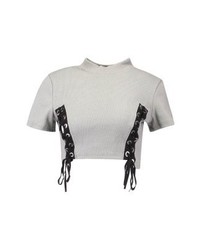 Top court gris Glamorous