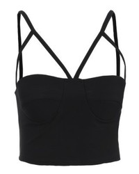 Top court noir New Look