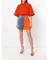 Top court rouge MSGM