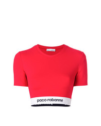 Top court rouge Paco Rabanne