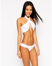 Top de bikini blanc Asos