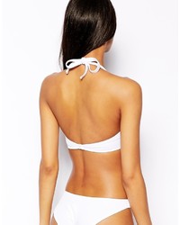 Top de bikini blanc Asos