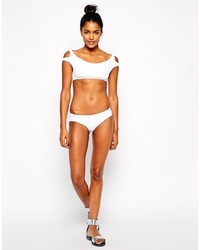 Top de bikini blanc Asos