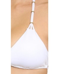 Top de bikini blanc Vitamin A