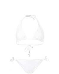 Top de bikini blanc Fisico