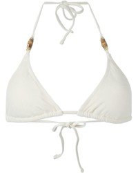 Top de bikini blanc Heidi Klein