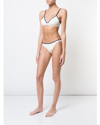 Top de bikini blanc Morgan Lane