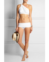 Top de bikini blanc Norma Kamali