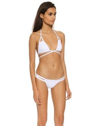 Top de bikini blanc Vitamin A