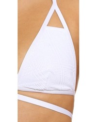 Top de bikini blanc Vitamin A