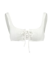 Top de bikini blanc Solid & Striped