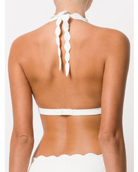 Top de bikini blanc Marysia