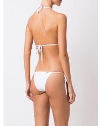 Top de bikini blanc Amir Slama