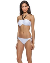 Top de bikini blanc Shoshanna