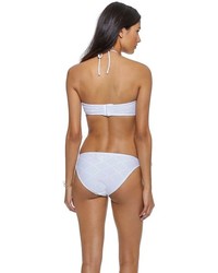 Top de bikini blanc Shoshanna