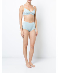 Top de bikini bleu clair Cynthia Rowley