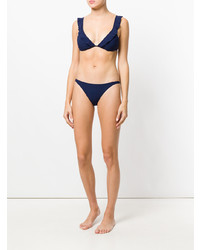 Top de bikini bleu marine Tory Burch