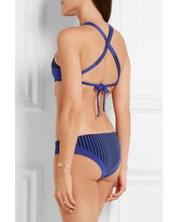 Top de bikini bleu Prism