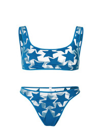 Top de bikini bleu Sian Swimwear