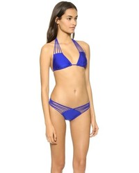 Top de bikini bleu Luli Fama