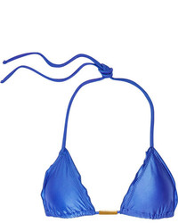 Top de bikini bleu Vix