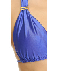 Top de bikini bleu Vix Paula Hermanny