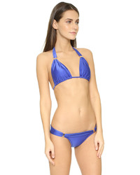 Top de bikini bleu Vix Paula Hermanny