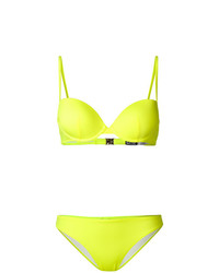 Top de bikini chartreuse Ea7 Emporio Armani