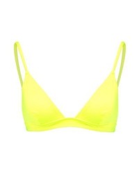 Top de bikini chartreuse Solid & Striped