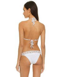 Top de bikini en crochet blanc Lisa Maree