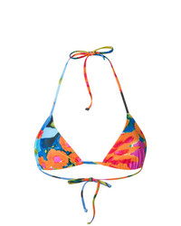 Top de bikini imprimé multicolore Mara Hoffman