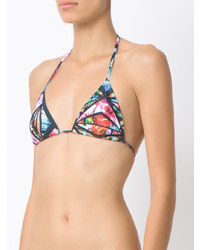 Top de bikini imprimé multicolore Lygia & Nanny