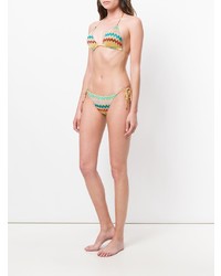 Top de bikini imprimé multicolore MISSONI MARE