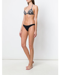Top de bikini imprimé noir Isabel Marant Etoile