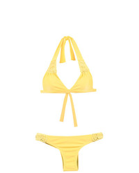 Top de bikini jaune Amir Slama