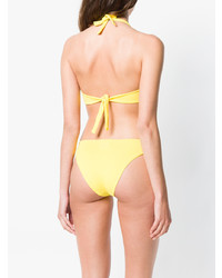 Top de bikini jaune Fisico