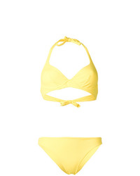 Top de bikini jaune Fisico