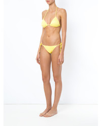 Top de bikini jaune Cecilia Prado