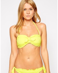 Top de bikini jaune Pour Moi?