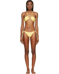 Top de bikini jaune Prism