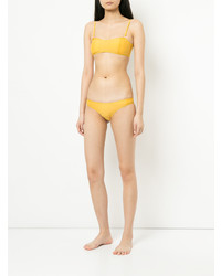 Top de bikini jaune Duskii