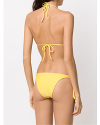 Top de bikini jaune Amir Slama