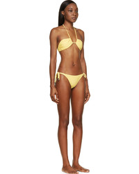 Top de bikini jaune Prism