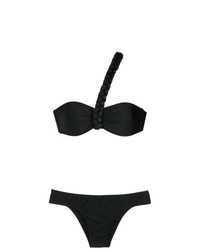 Top de bikini noir Adriana Degreas