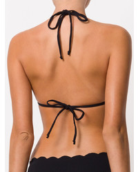 Top de bikini noir Marysia