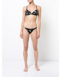 Top de bikini noir Morgan Lane